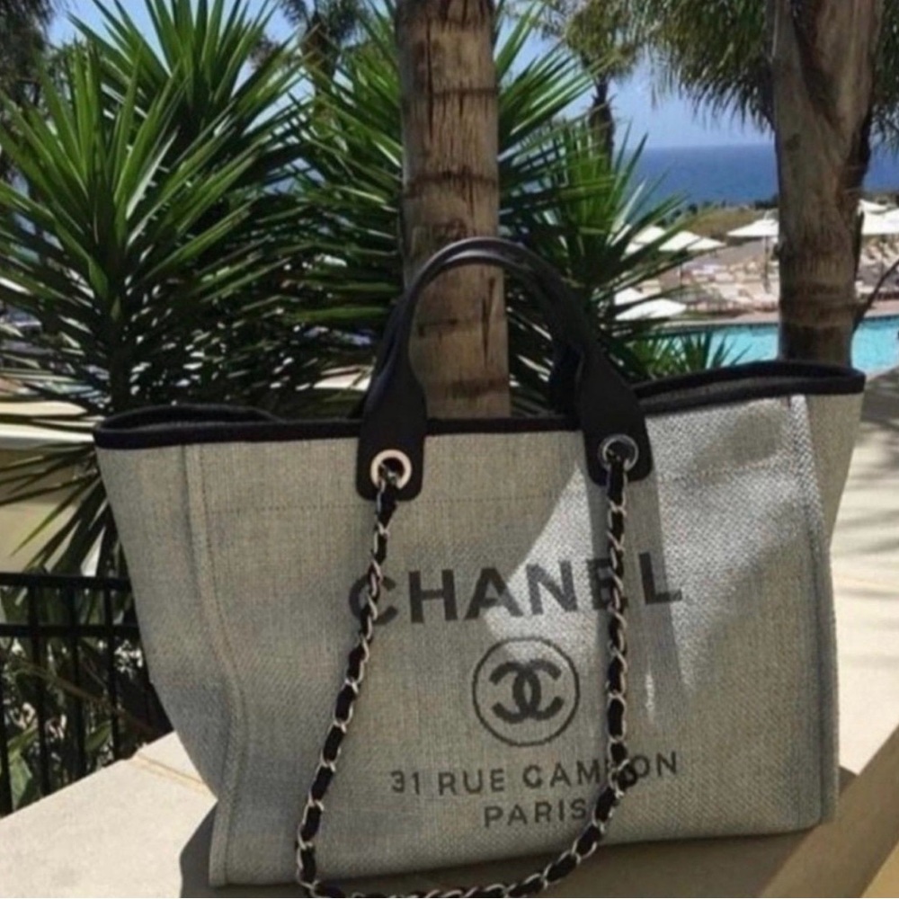 GWP Novelty Tote Bag Canvas Gray Large